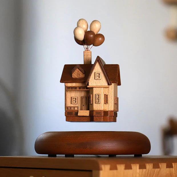 Flying House Music Box