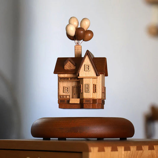 Flying House Music Box
