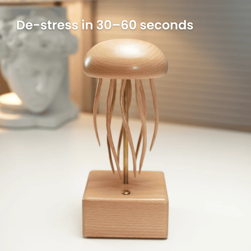 Wooden Jellyfish Automaton V1
