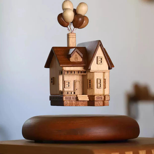 Flying House Music Box