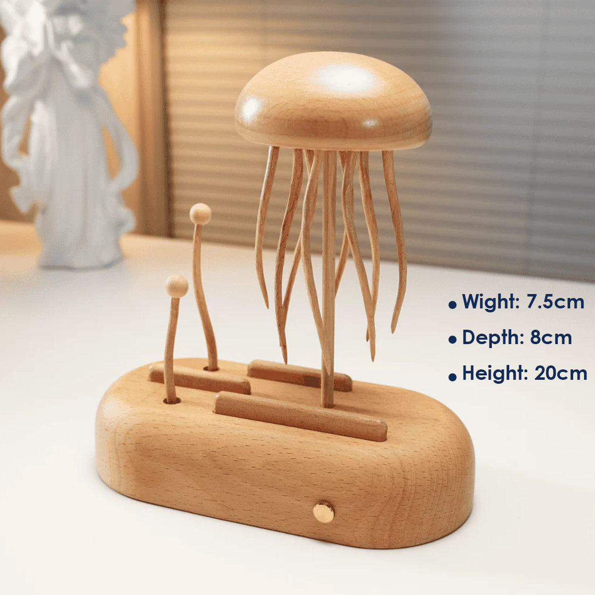 Wooden Jellyfish Automaton V2