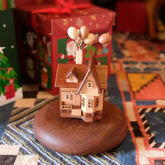 Flying House Music Box