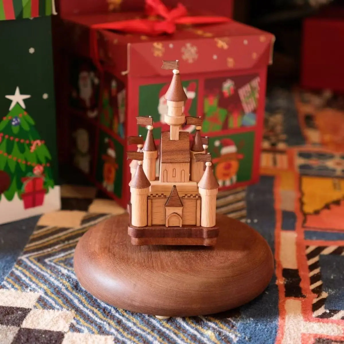 Flying House Music Box