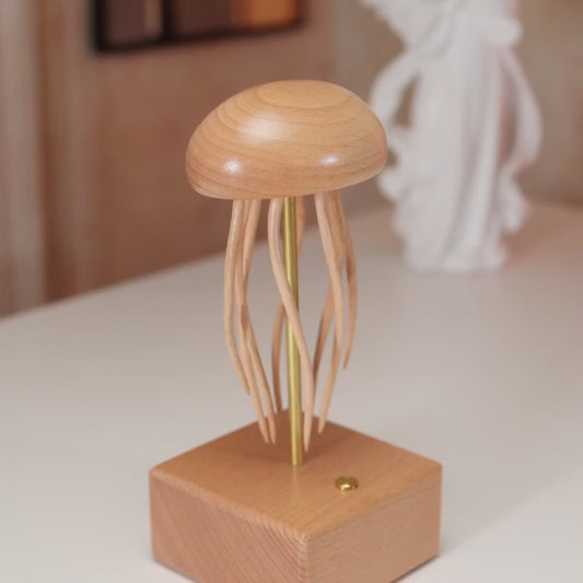Wooden Jellyfish Automaton V1